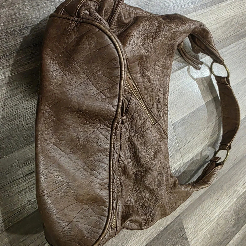 Softest Pu Leather Mossimo Boho Hobo Slouch Bag Shoulder Westerncore South West